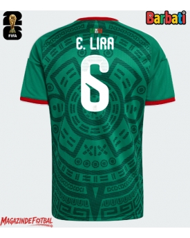 Mexic Erik Lira #6 Tricou Fotbal Replică Mondial 2026 Barbati Acasa Mexic Erik Lira #6 Tricou Fotbal Replică Mondial 2026 Barbati Acasa